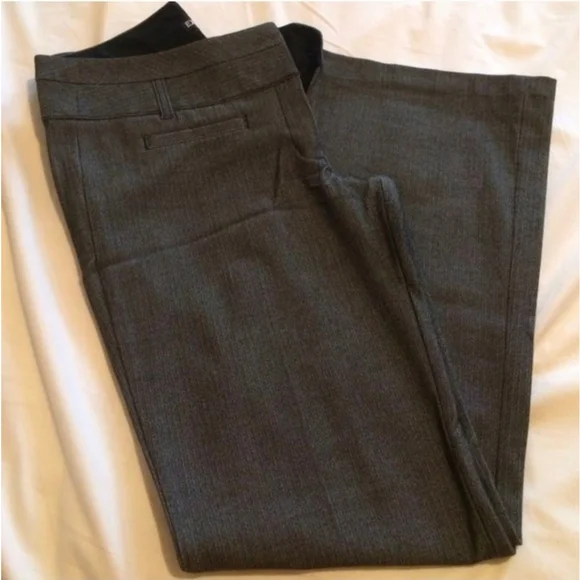 Express Editor Pants – Size 6R – Brown Herringbone Tweed - Picture 3 of 5